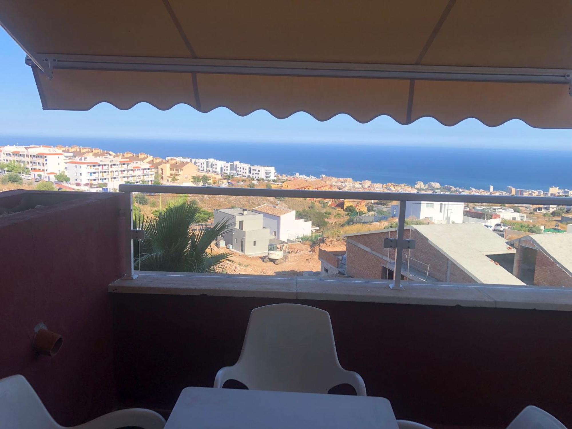 Ático duplex en Benalmádena vistas al mar y montaña dos habitaciones Esterno foto