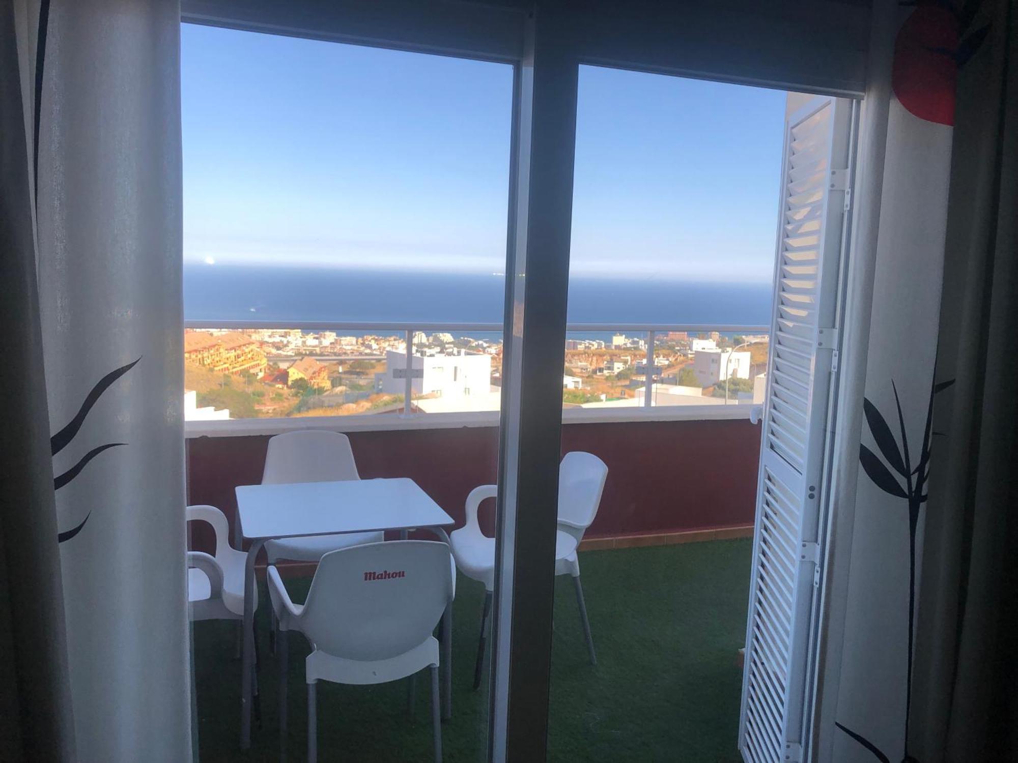Ático duplex en Benalmádena vistas al mar y montaña dos habitaciones Esterno foto