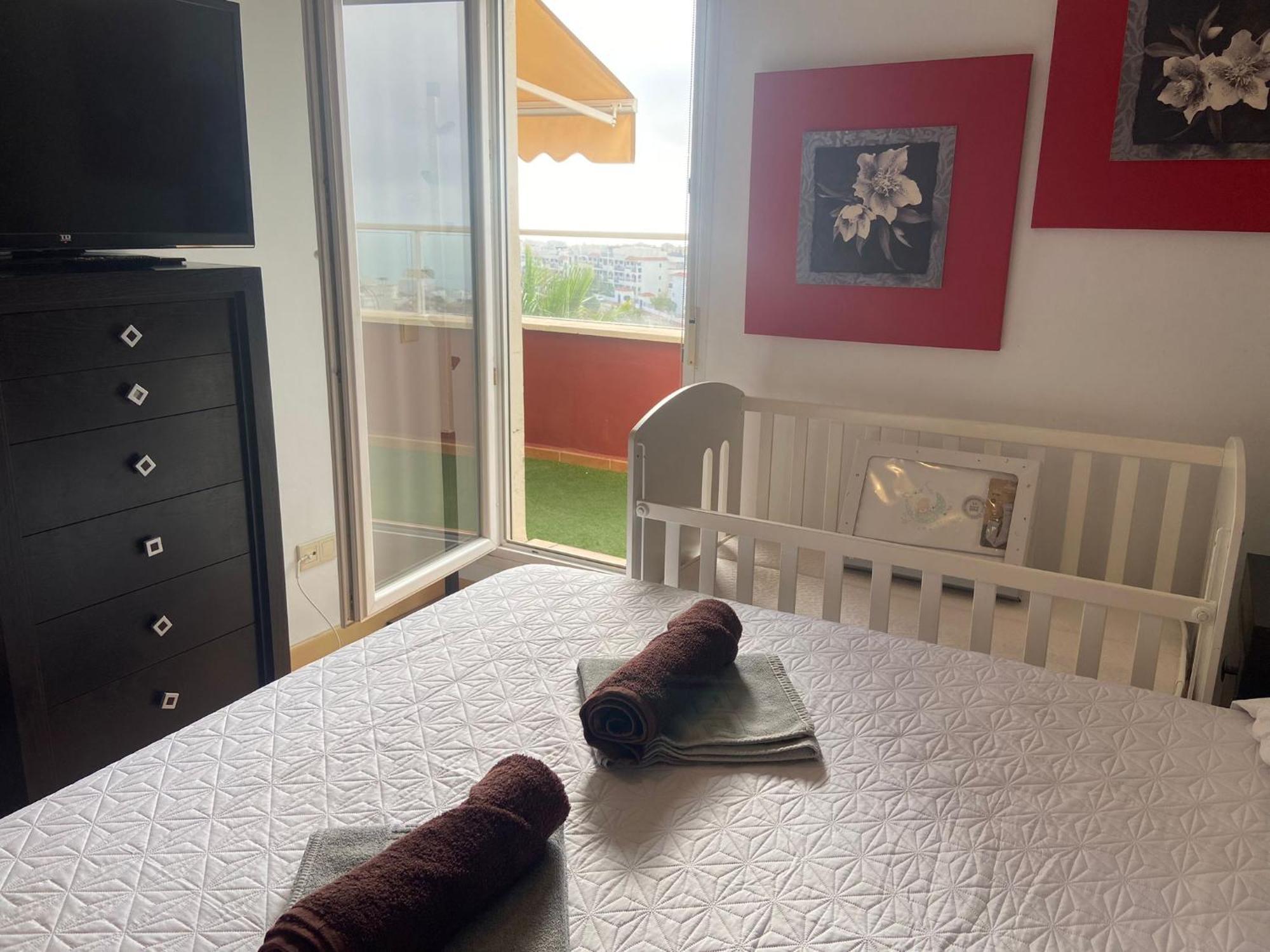 Ático duplex en Benalmádena vistas al mar y montaña dos habitaciones Esterno foto
