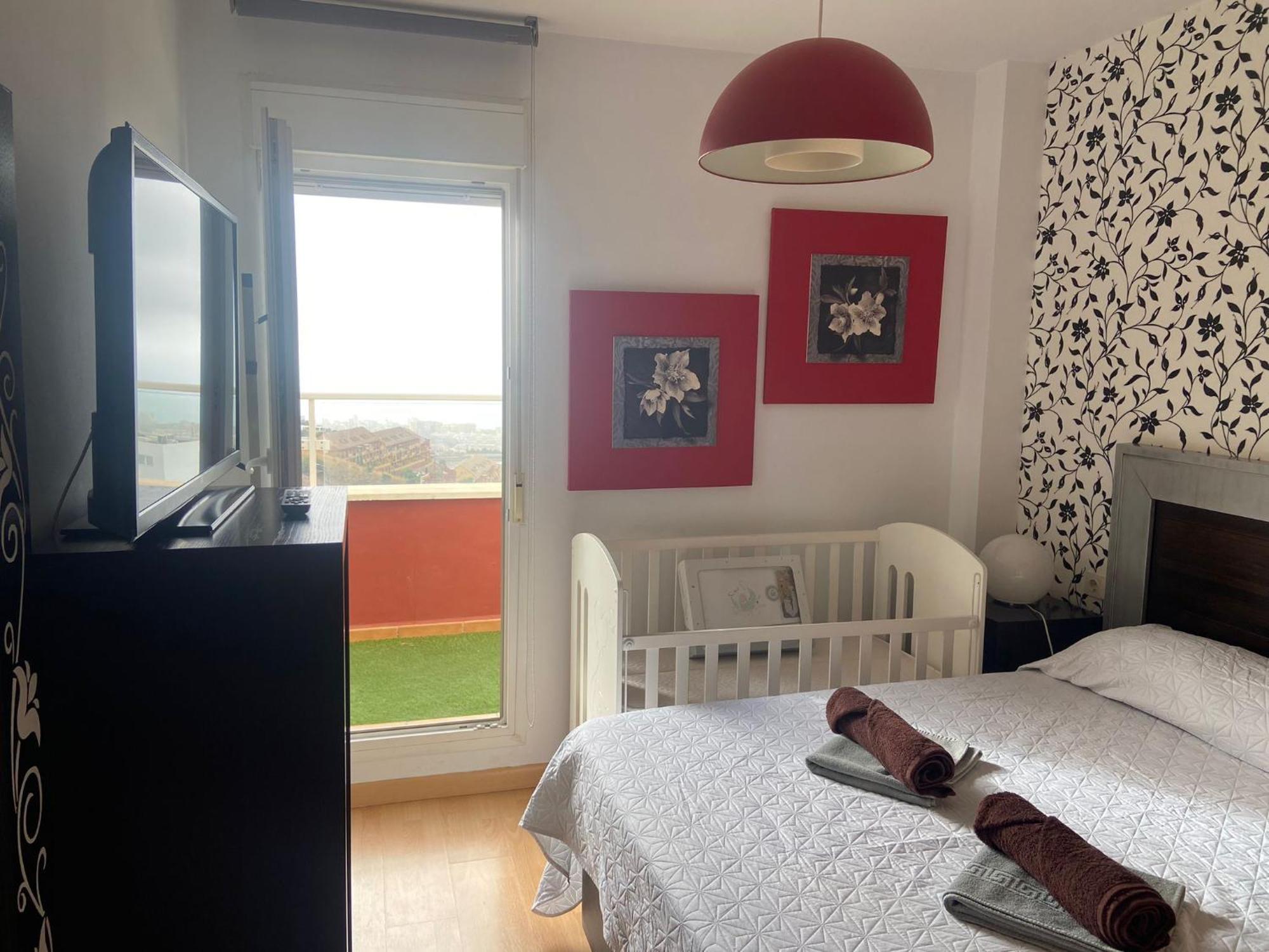 Ático duplex en Benalmádena vistas al mar y montaña dos habitaciones Esterno foto